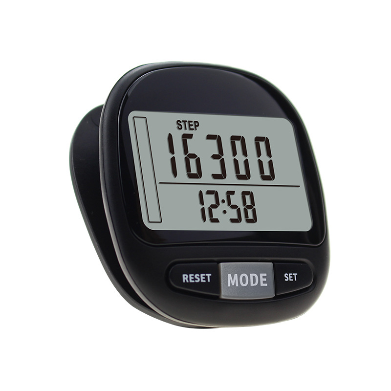 3D Pedometer with Clip & Lanyard 5