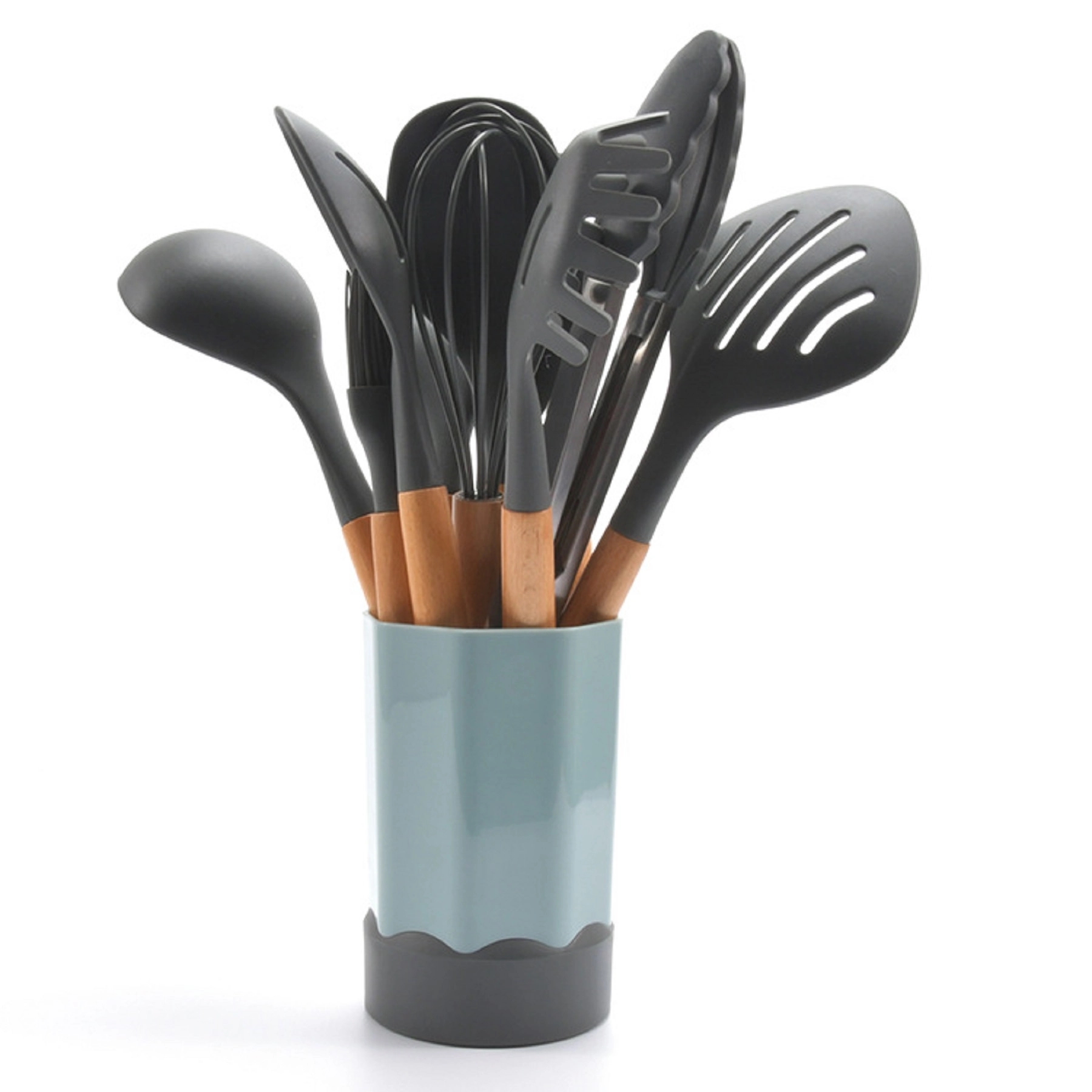 11 Pcs/Set Silicone Kitchen Cooking Utensils Tool 8
