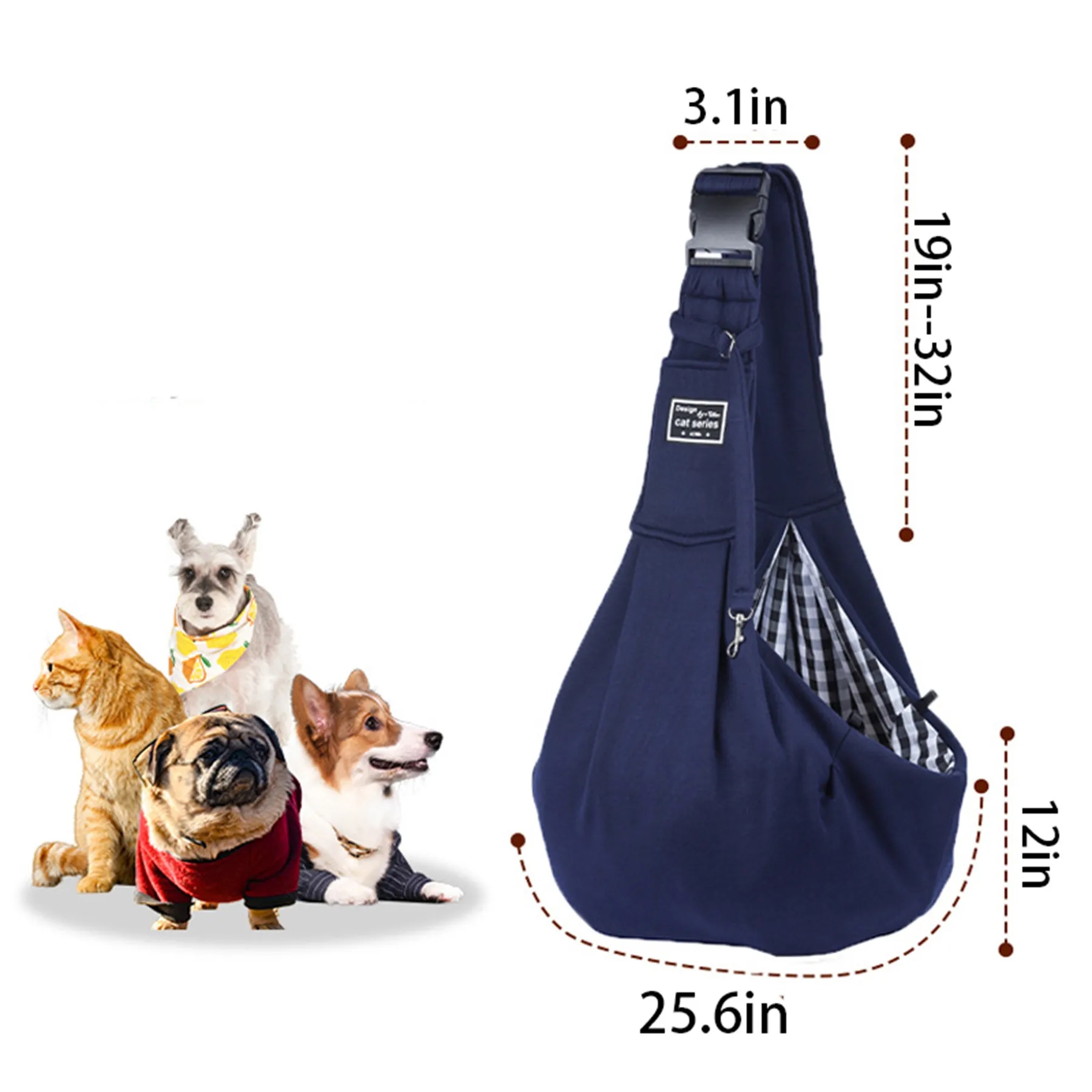 Dog Sling Carrier Bag 12