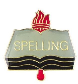 Spelling Scholastic Pin 2