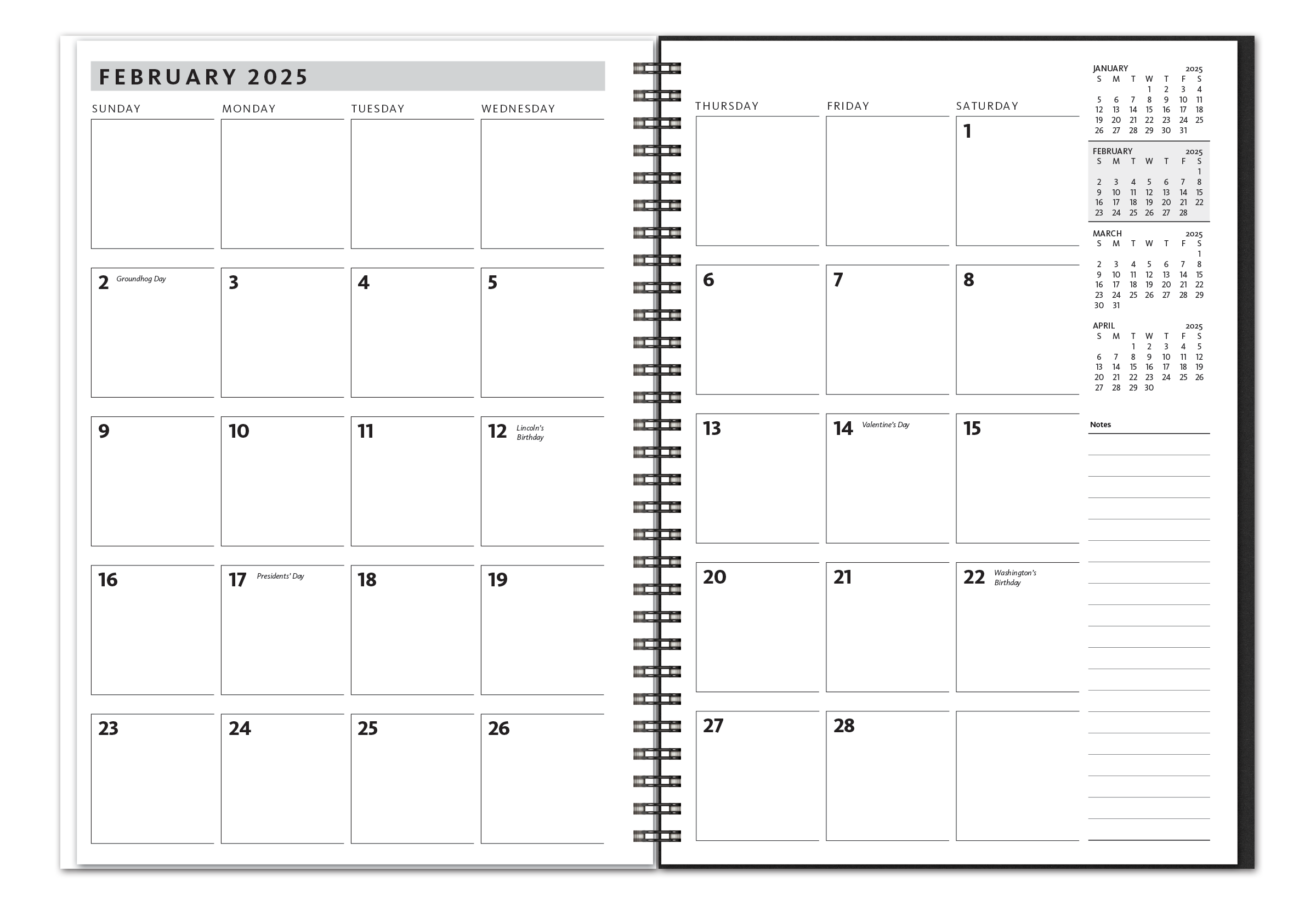 Slimline Weekly Planner 2