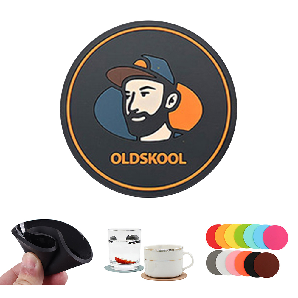 Full Color Silicone Round Coaster 2