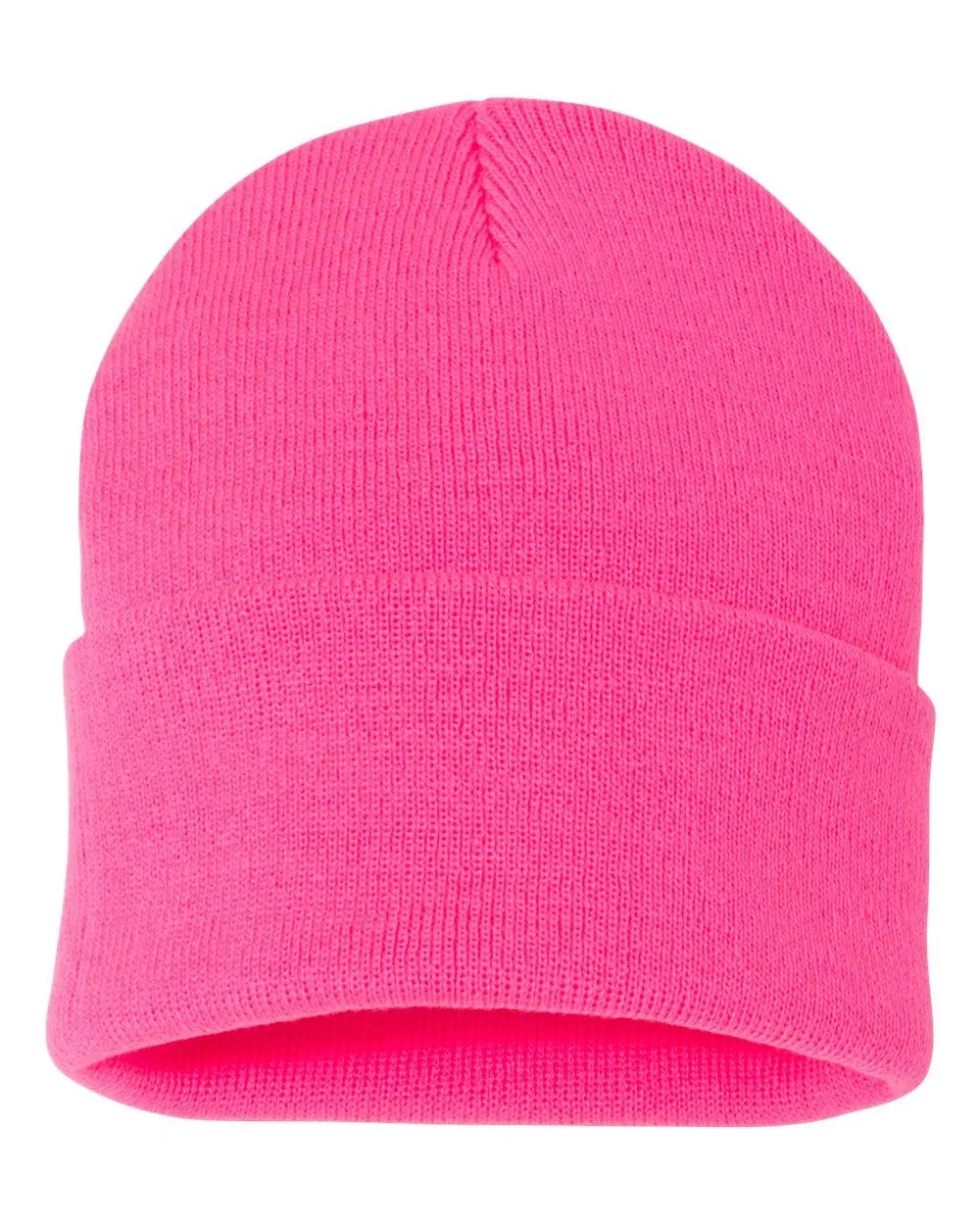 Cuffed Beanie With Faux Leather Patch 9