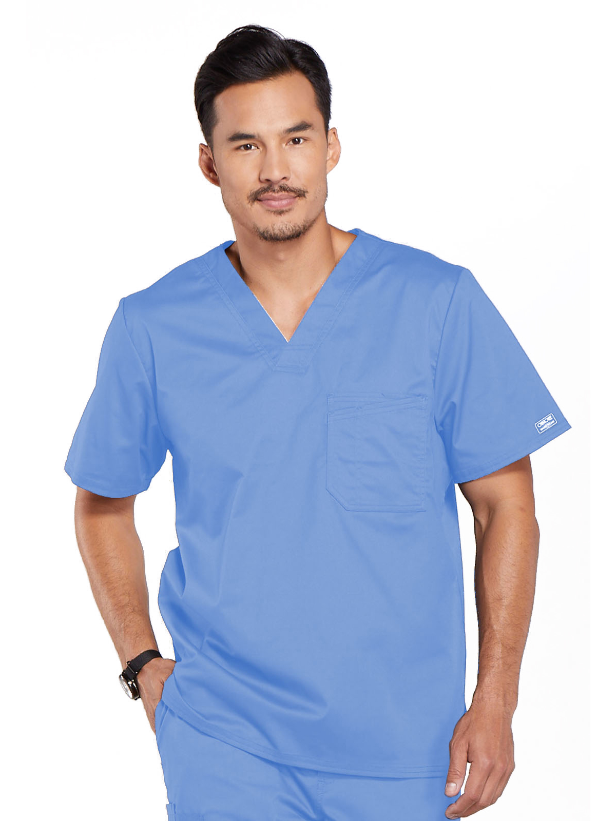 Cherokee - Workwear Core Stretch - Men's Tuckable V-Neck Top