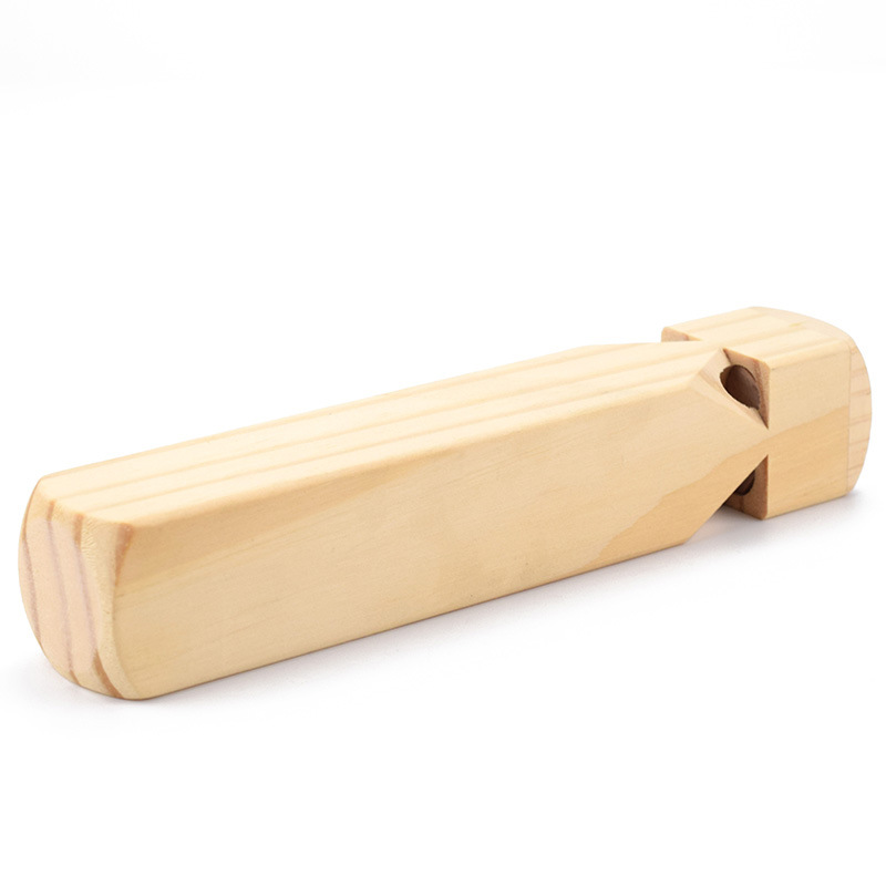 Wooden Train Whistle 4 Tone for Party Game or Educational 3