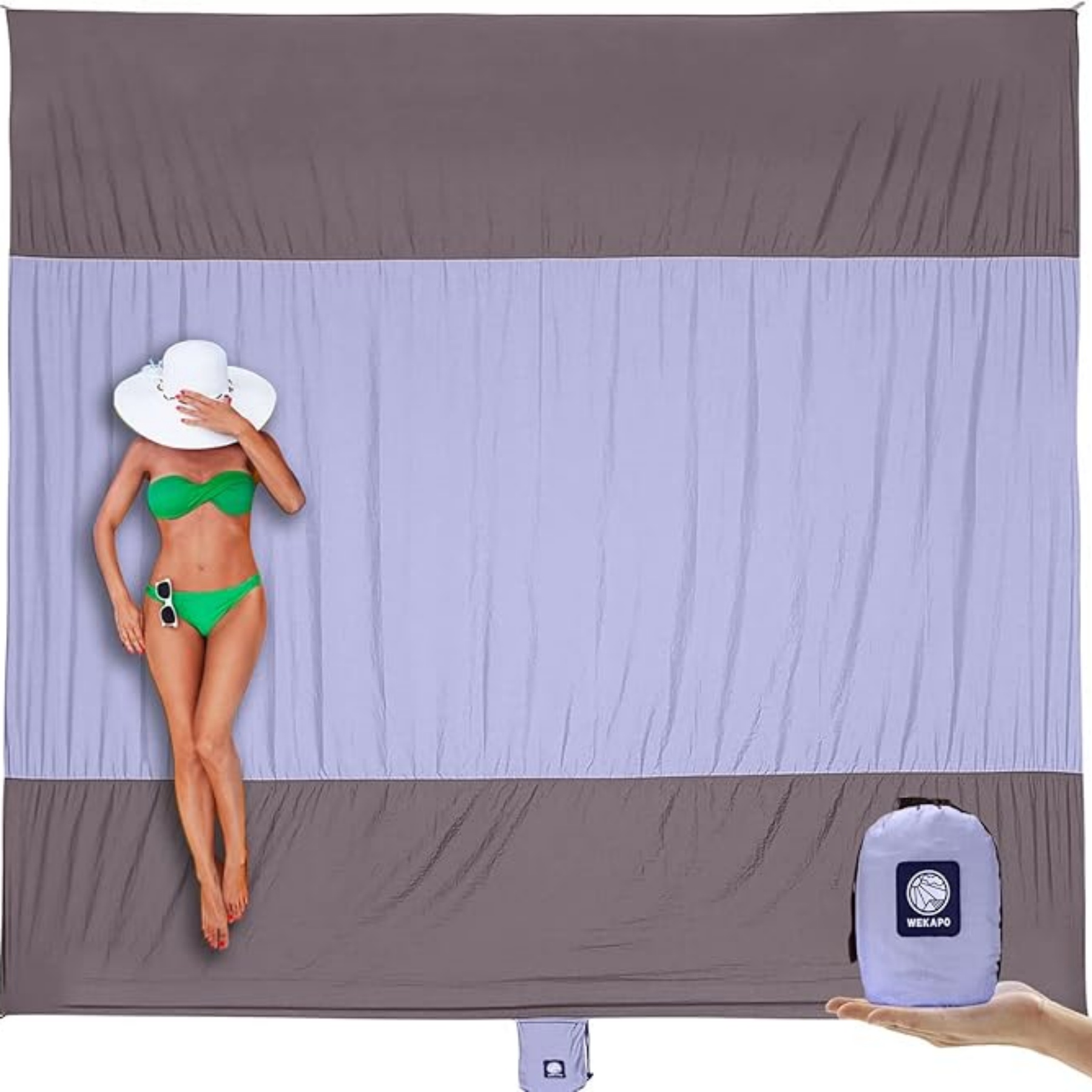 Oversized Foldable Beach Mat 1