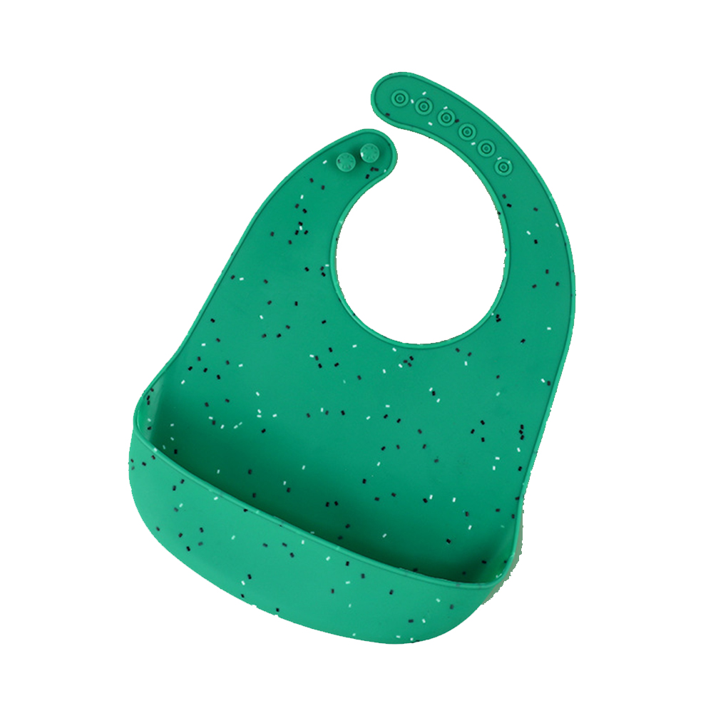 Starry sky silicone waterproof baby bib 6
