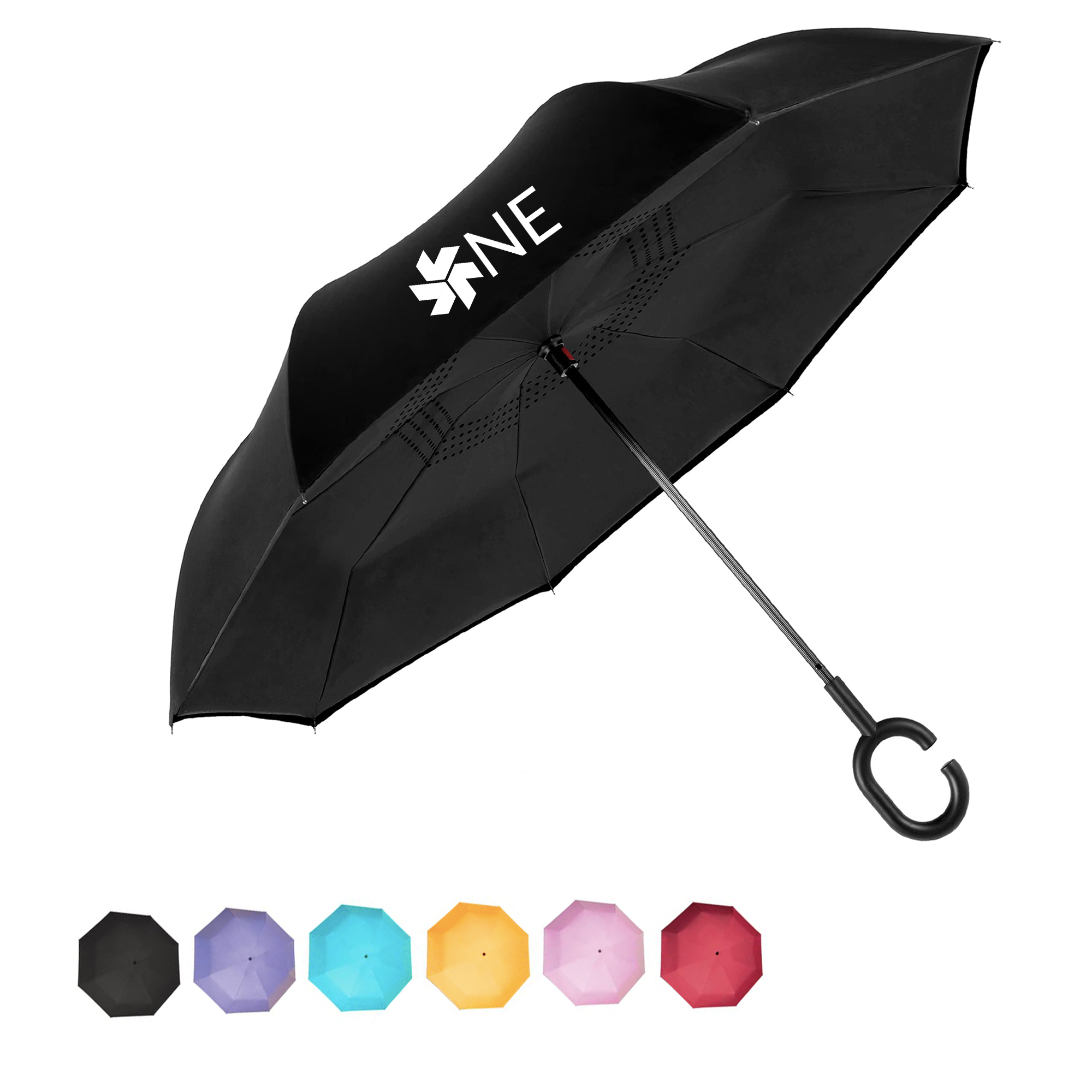 C-shaped Umbrella 50pcs 1