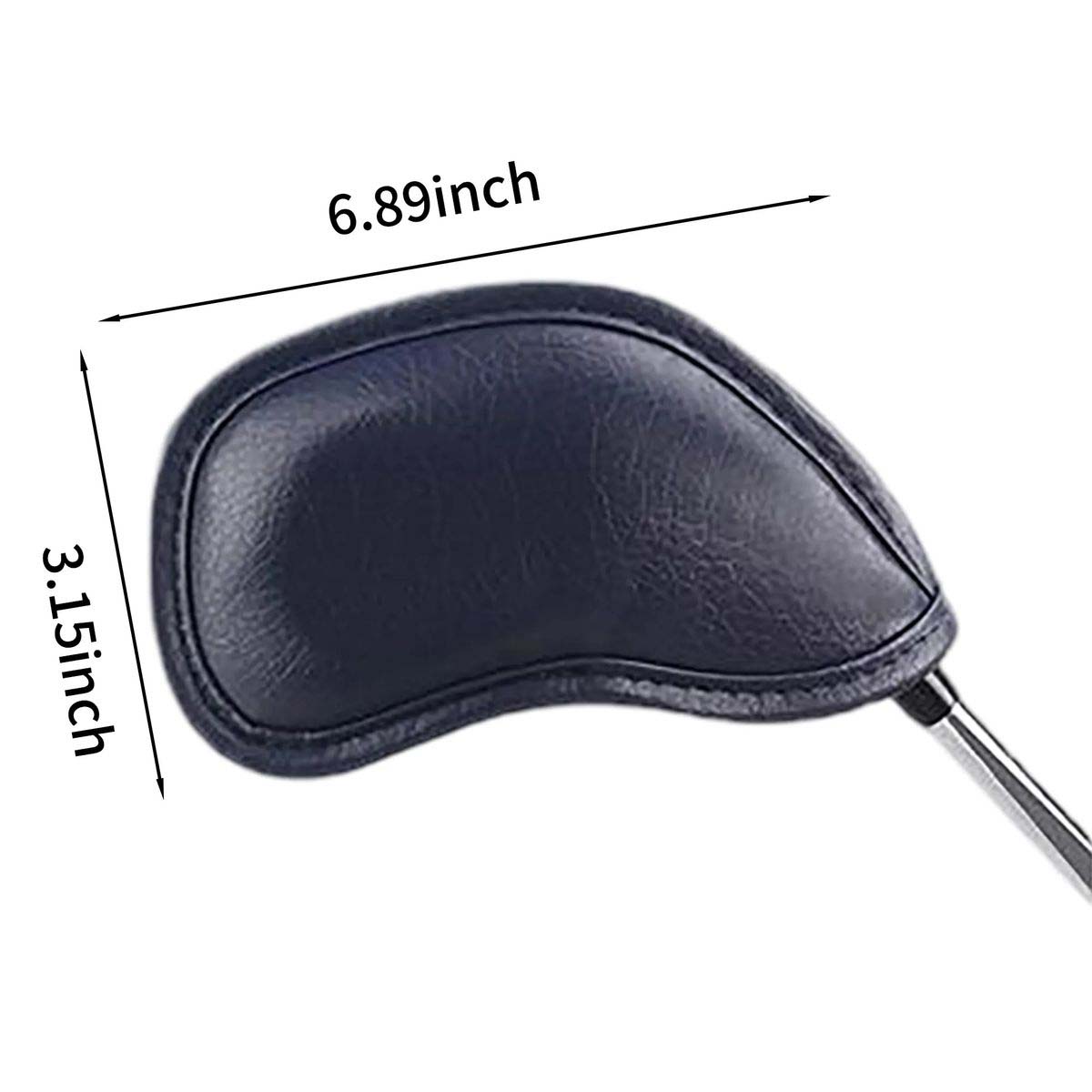 Stylish PU Leather Golf Headcovers with Secure Fit 2