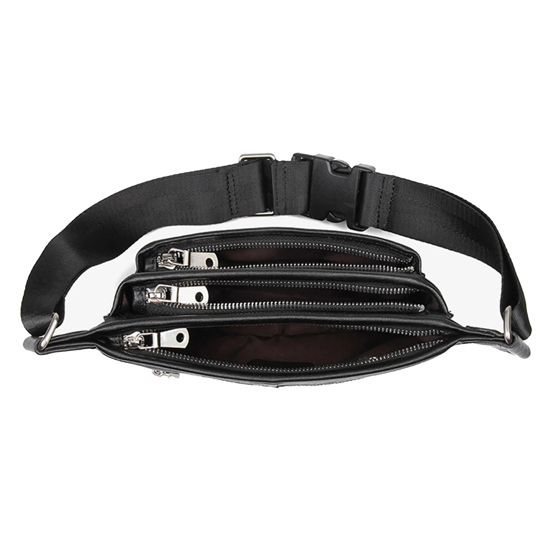 Leather Wearable Chest bag foe man 4