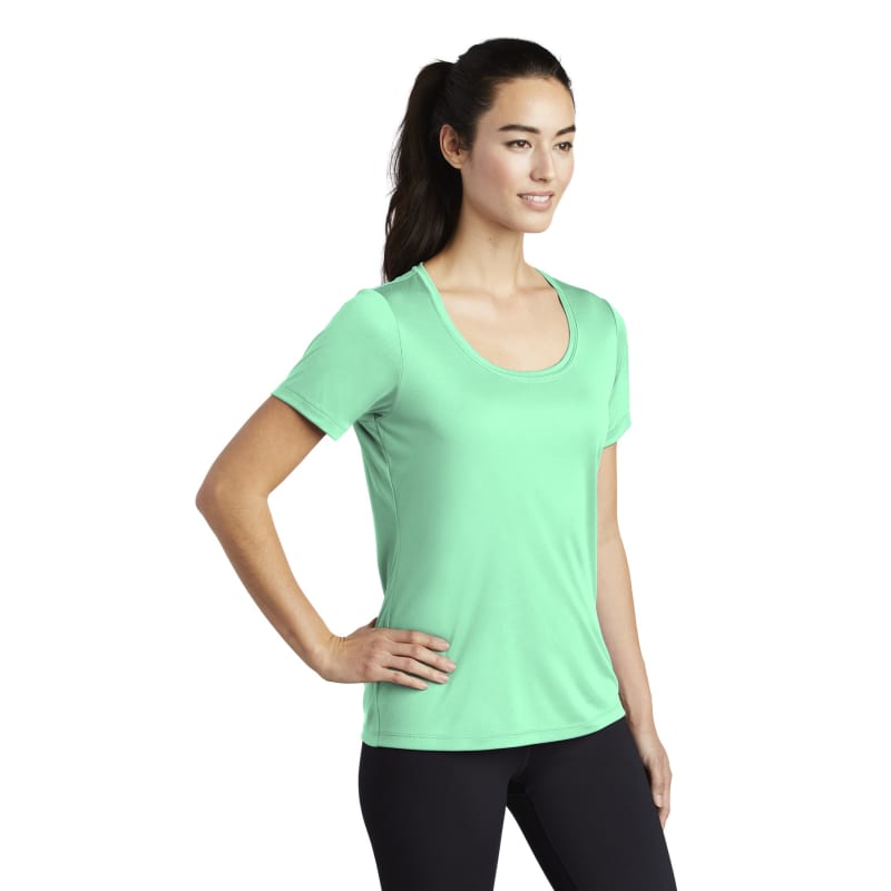 Sport-Tek Women's Posi-UV Pro Scoop Neck Tee. 27