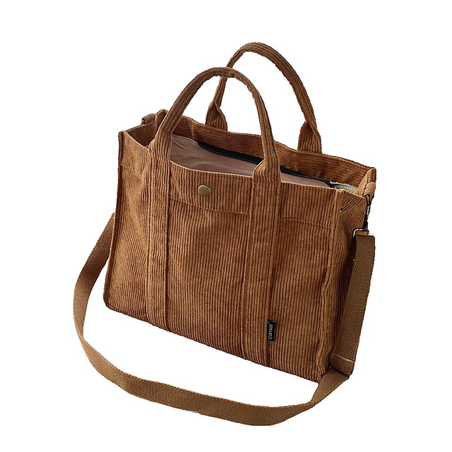 Thickened corduroy handbag 6