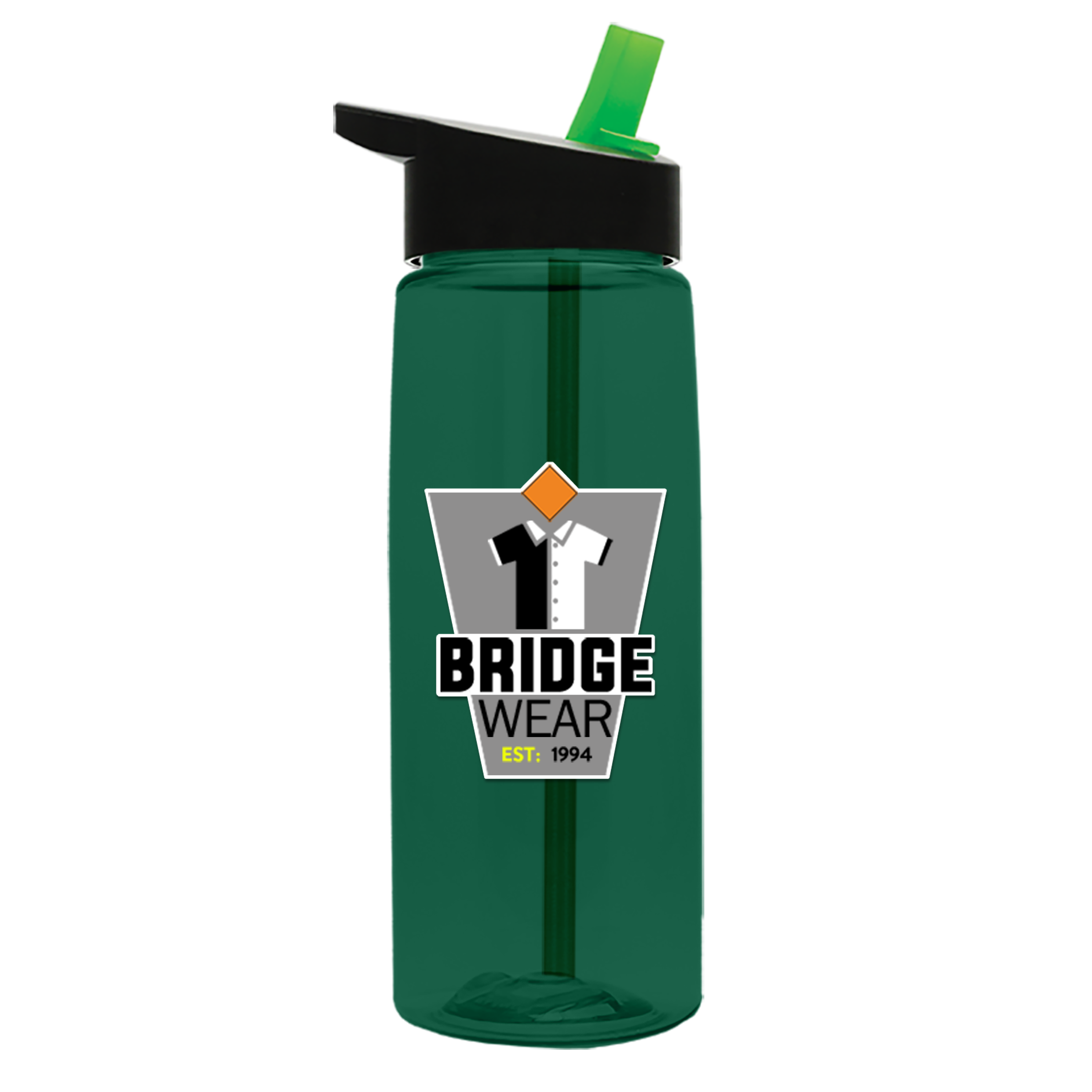 Garyline® Flair Tritan® Bottle with Flip-Straw Lid - 26 oz. 231