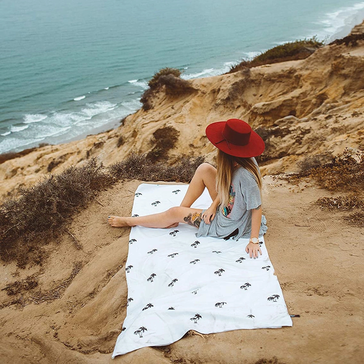 Sublimation Cooling Quick Dry Oversized Beach Towel(L59"XW29 11