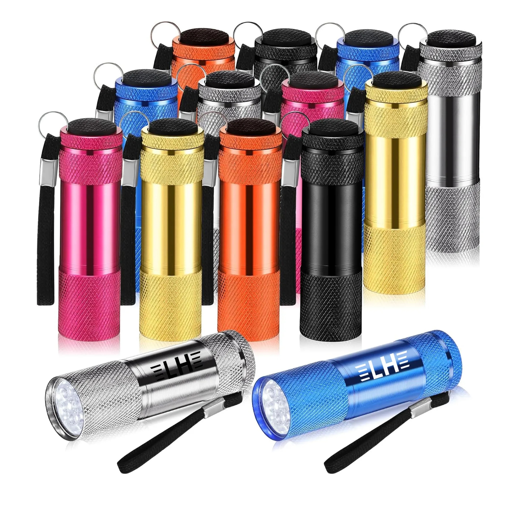 Aluminum Mini Falshlights With Lanyard 2