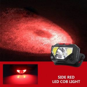 Rechargeable LED Headlamp Adjustable With Manual And Motion Sensor 18