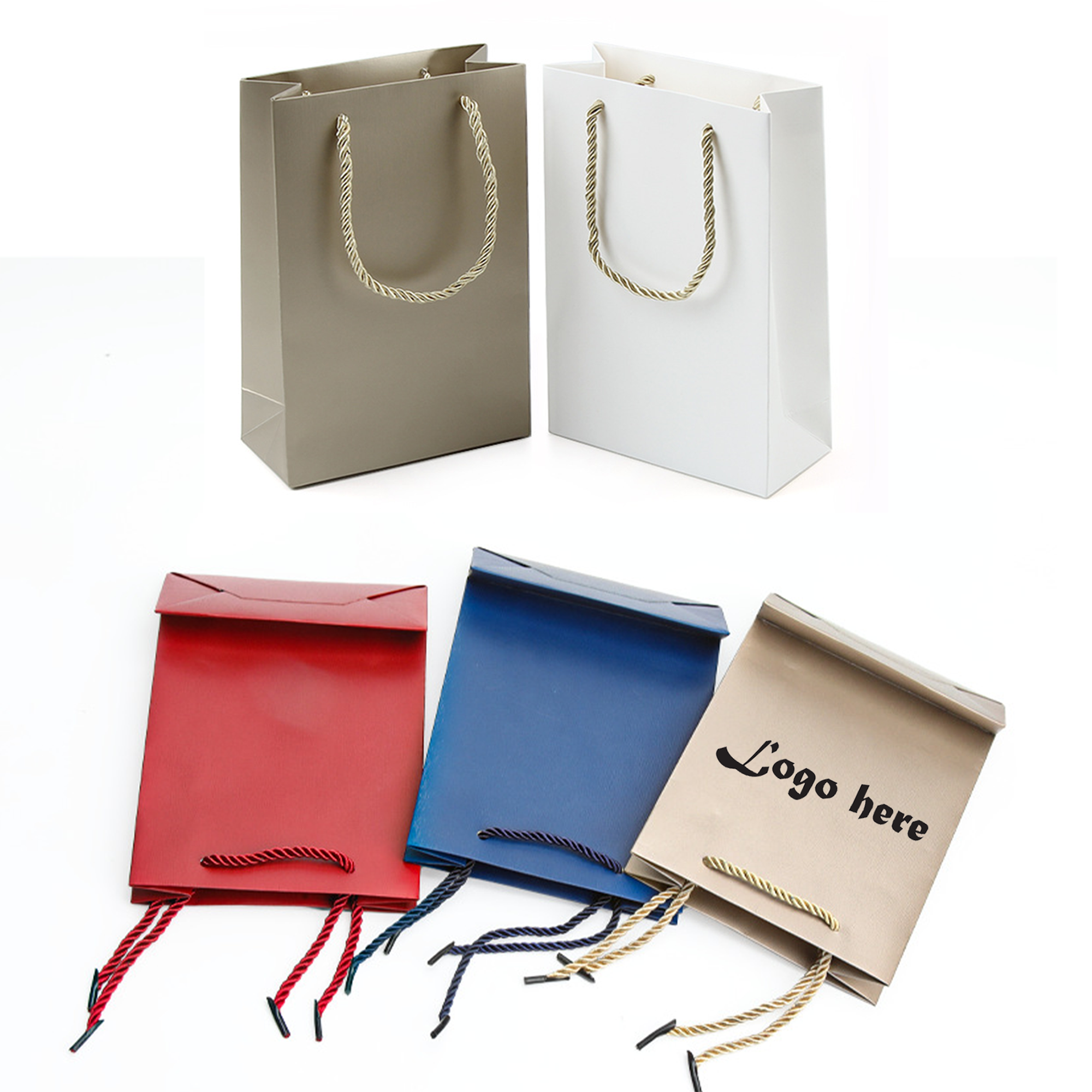 Solid Color Jewelry Gift Tote & Storage Bag 2