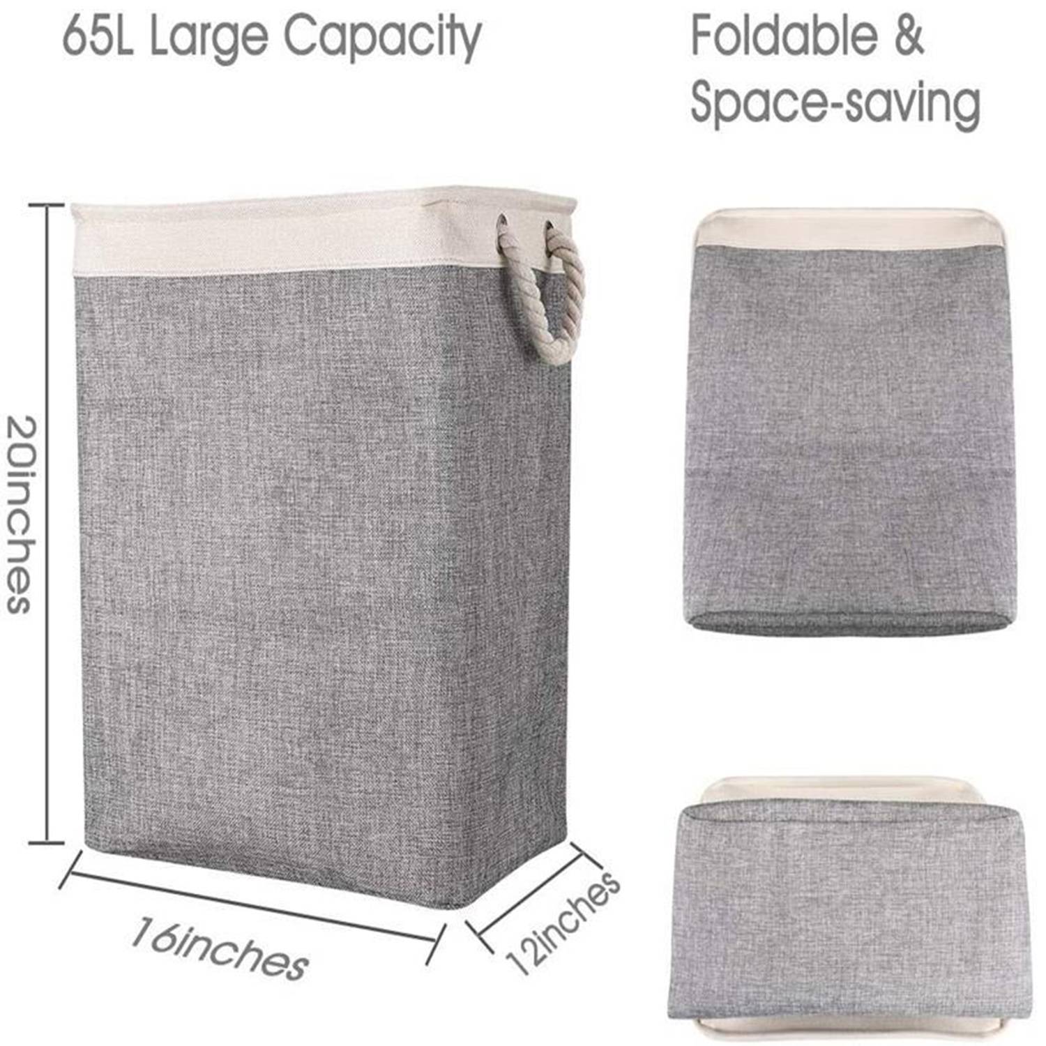 Foldable Laundry Basket 5