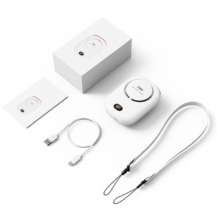 Neck-Hanging USB Desktop Fan  Dual-Use Design 2