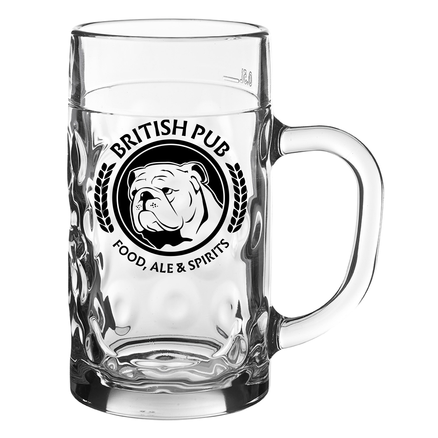 0.5 liter Libbey Munich Beer Stein (2 Color Imprint) 13