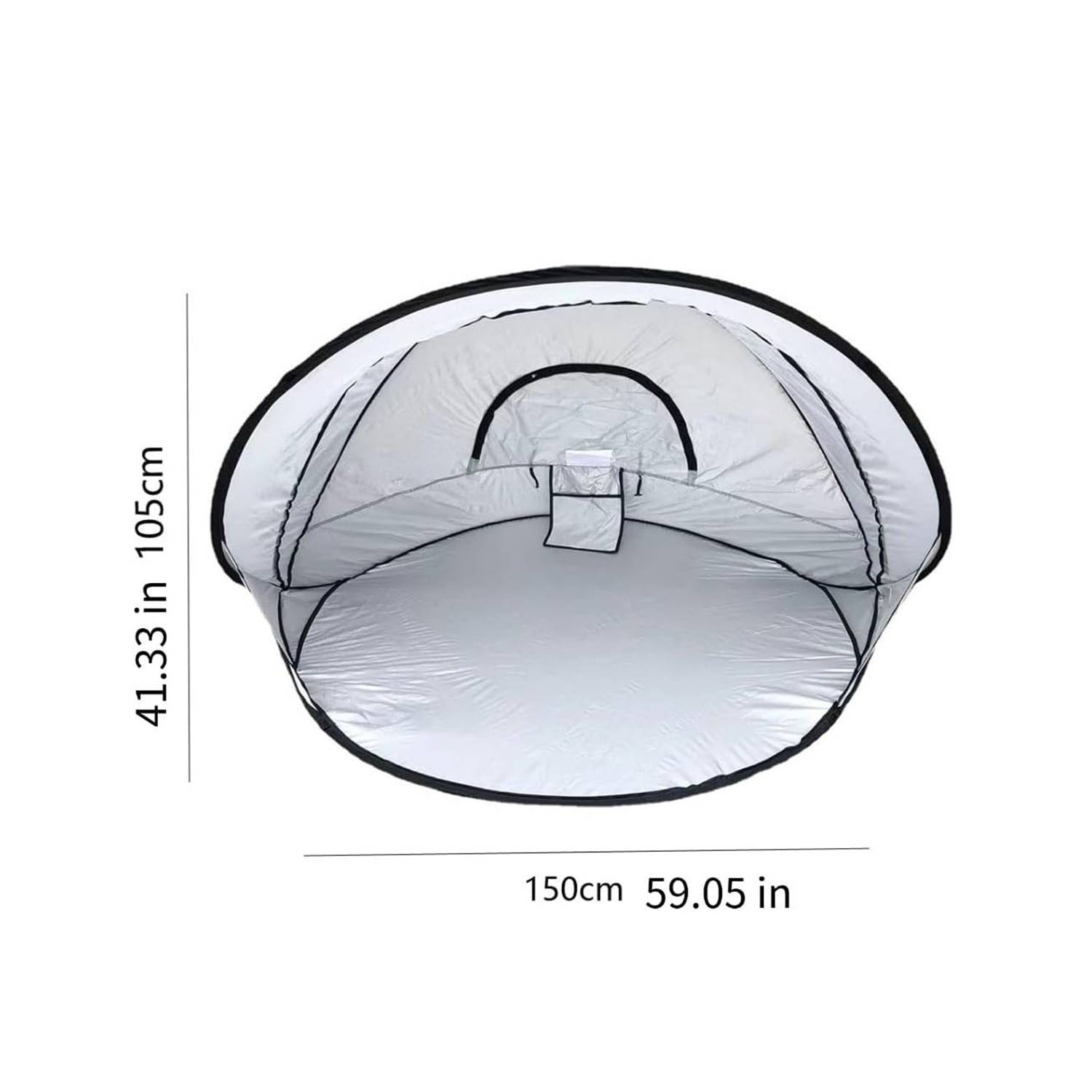 DisplaySplash Pop Up Beach Tent 1