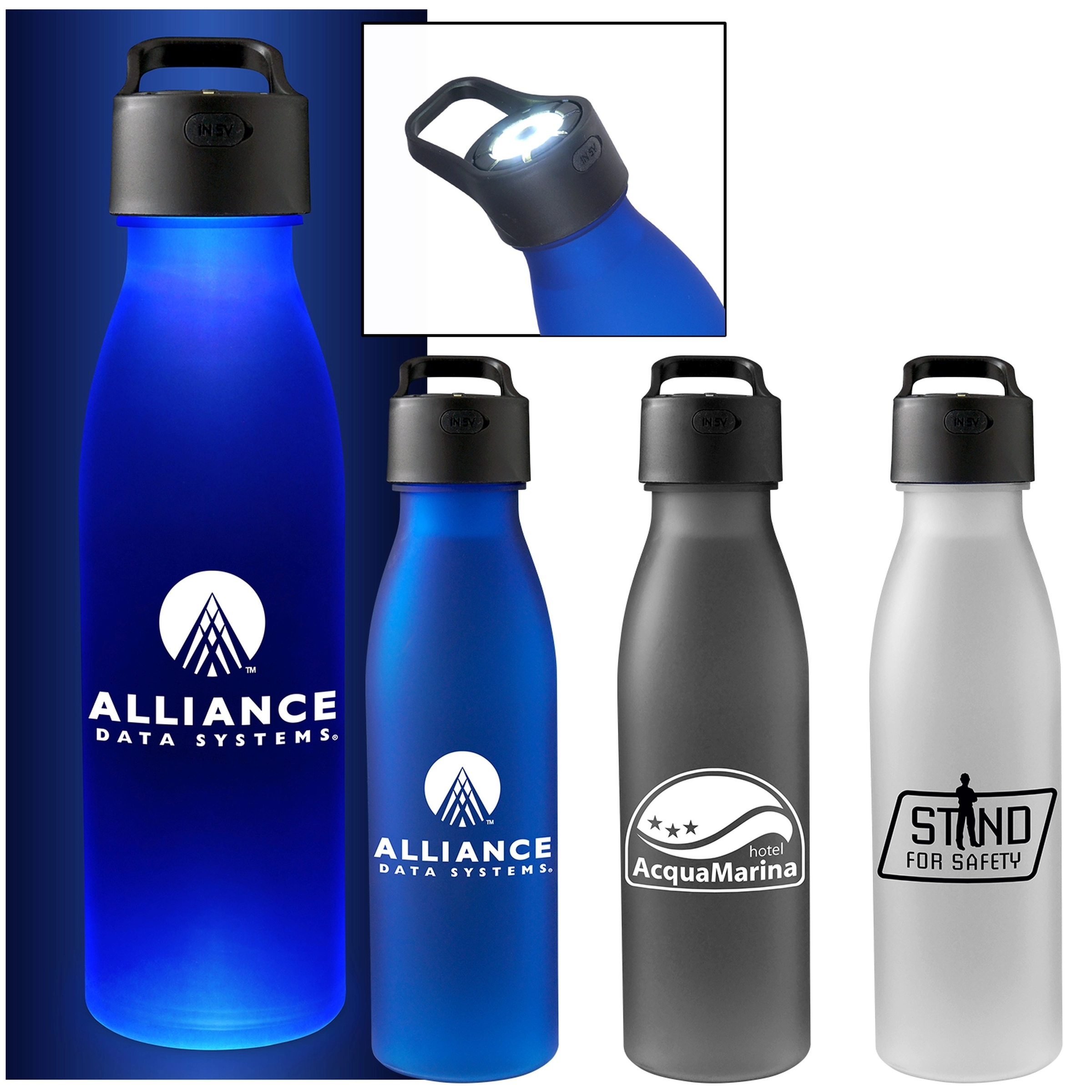 SILHOUETTE FLASHLIGHT BOTTLE