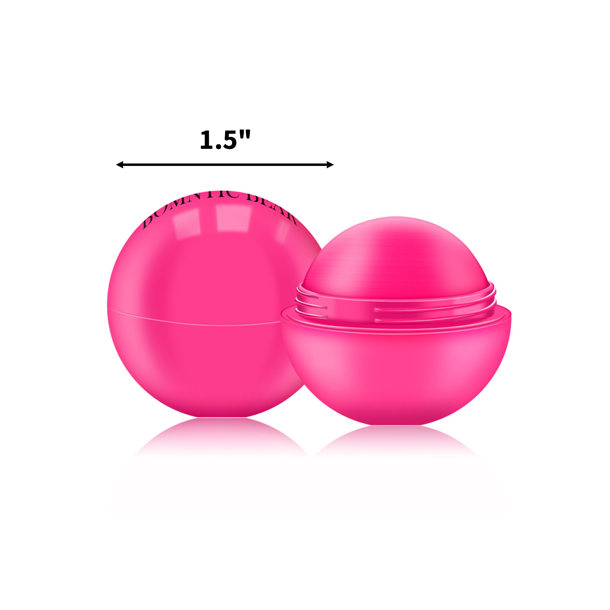 Natural Organic Round Lip Balm 1.5" 12