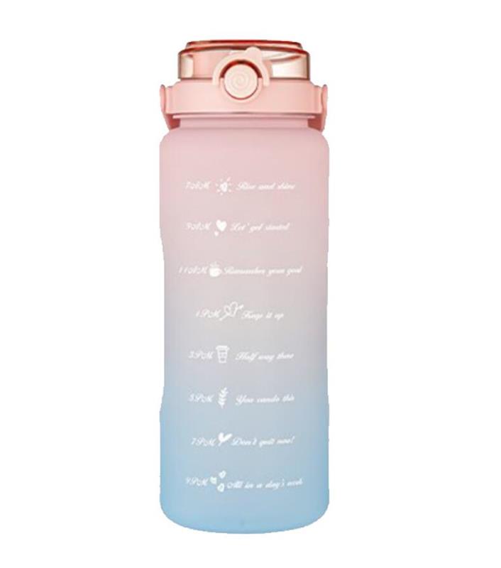 Gradient Plastic Sports Bottle 1