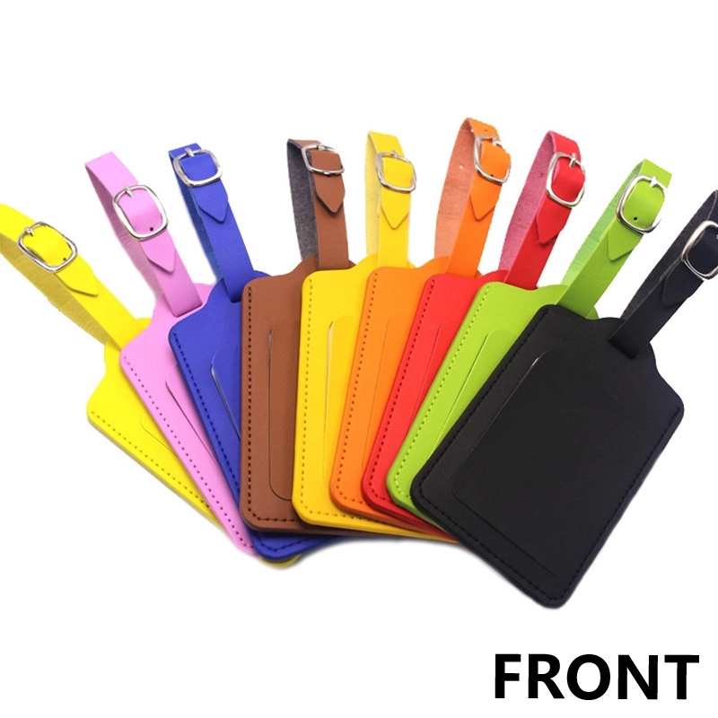 Luggage Tag with Security Flap 12