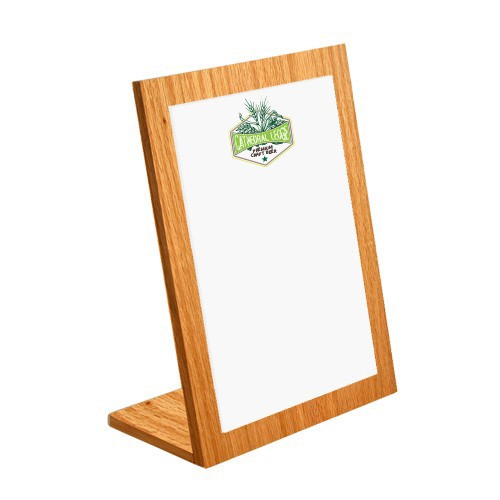 Countertop Wood Wet-Erase Board 8 5"w x 11"h
