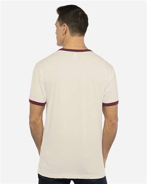 Unisex Cotton Ringer T-Shirt - 3604 10