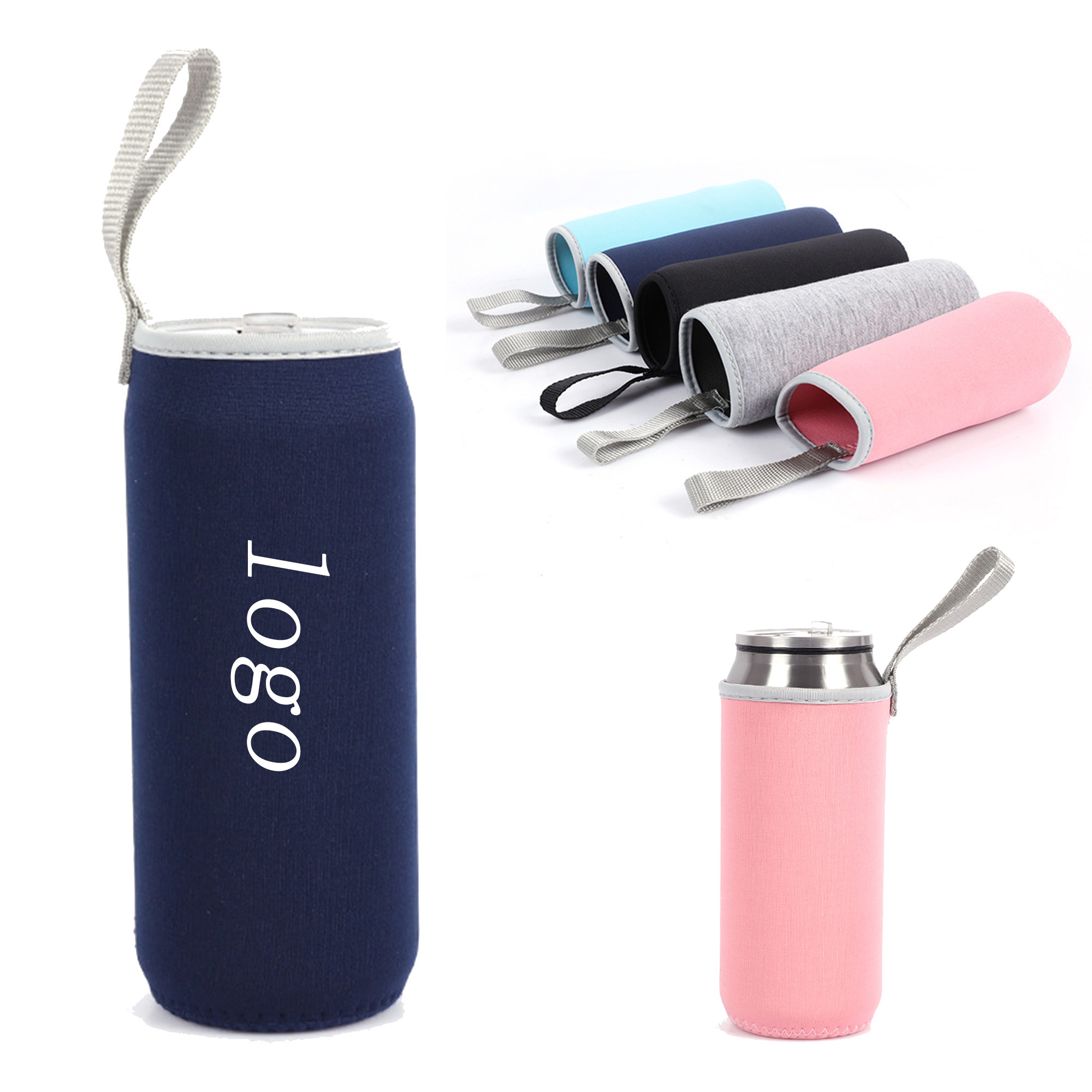 18 oz Portable Neoprene Anti-Scald Cup Sleeve 3