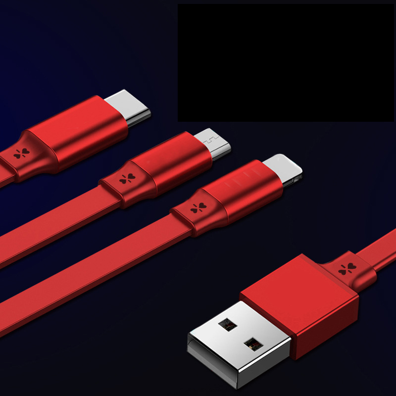 High Quality 3.5A Fast Charger USB Cable with 3 in 1 5