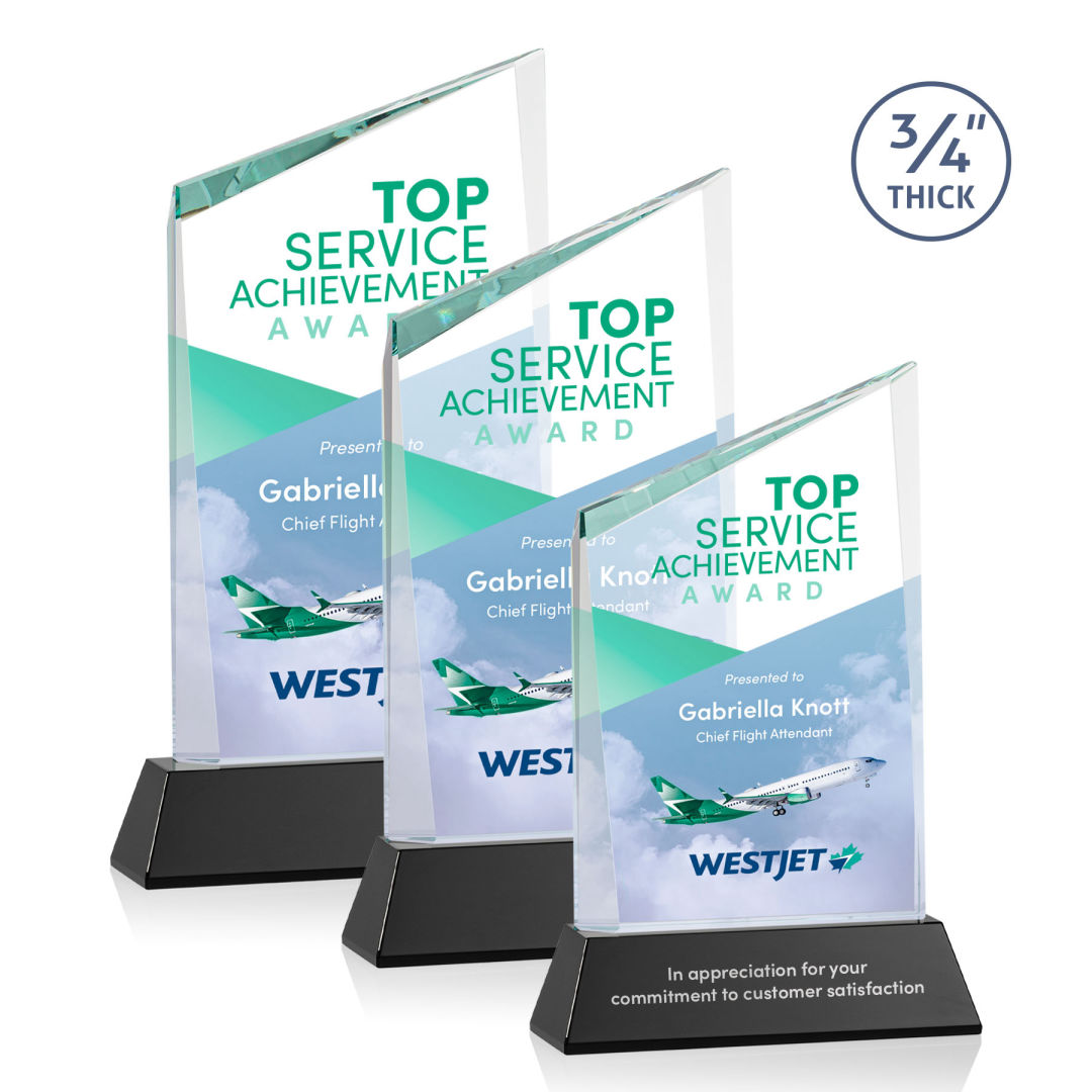 Scarsdale VividPrint™ Award on Newhaven - Black