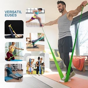 8 LBs Force Professional Yoga Resistance Bands 4