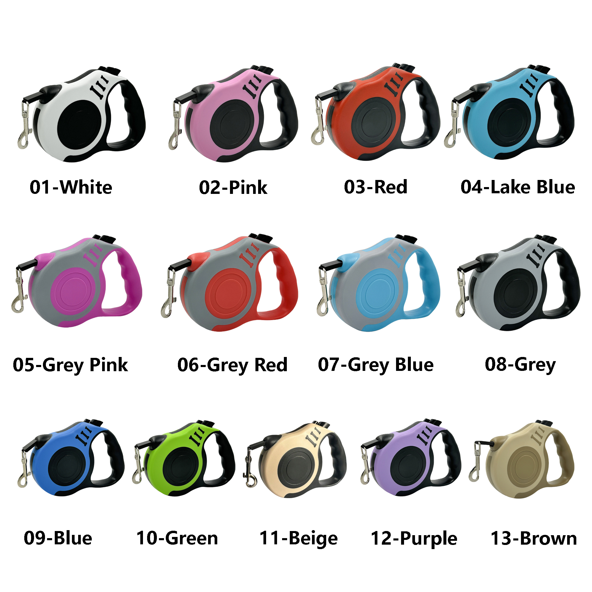 Dog Leash with Ergonomic Hand Strap - Shock Absorption & Safety Lock 4