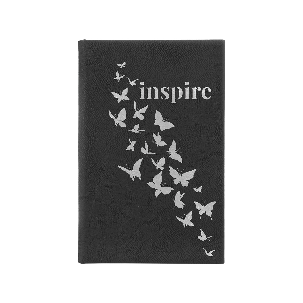 5" x 8" Black/Silver Leatherette Sketch Book