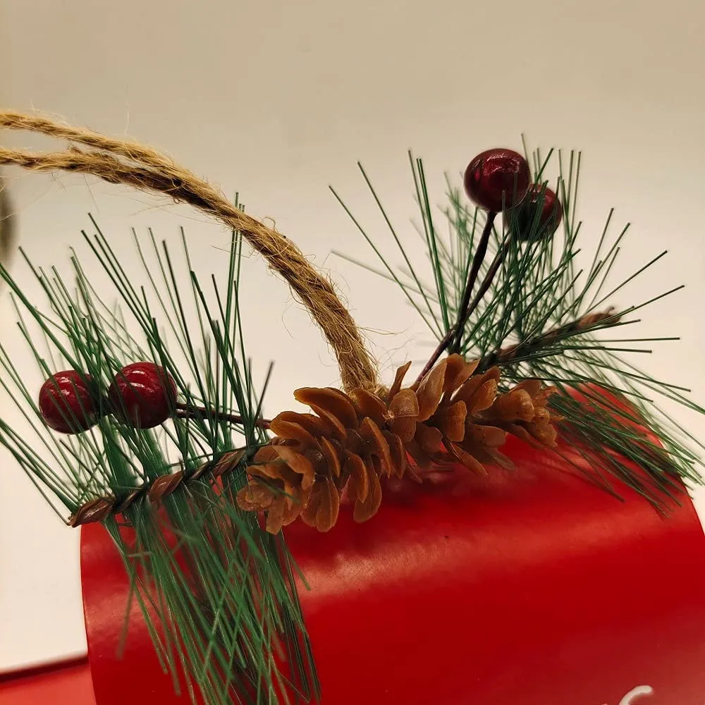 Creative Christmas Mail Box Swag with Pine 1