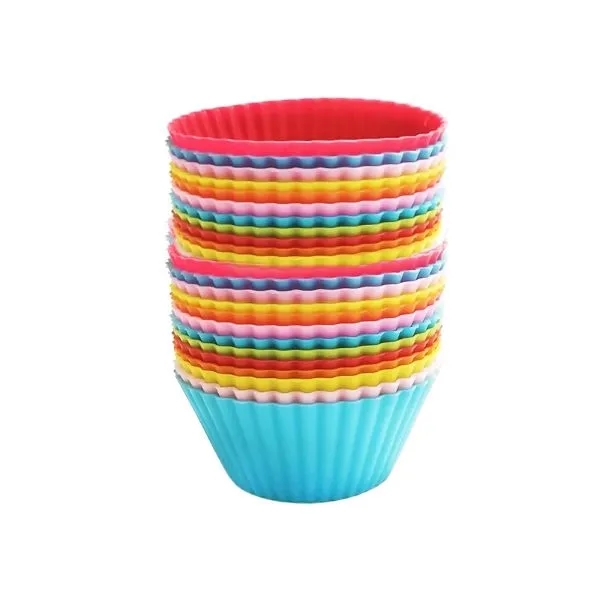 Custom Silicon Cupcake Liners 4