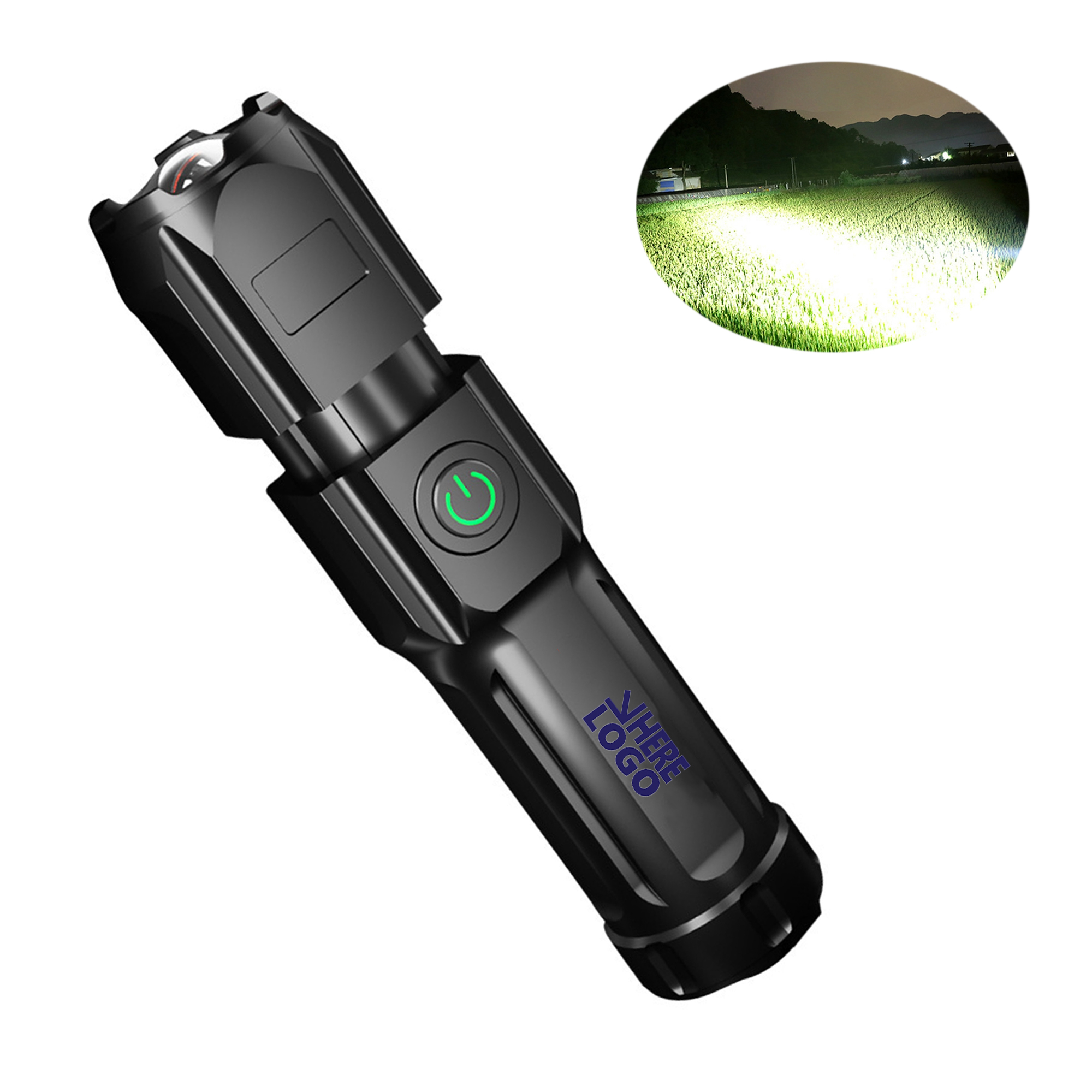 Portable Strong Light Outdoor LED Flashlight 2
