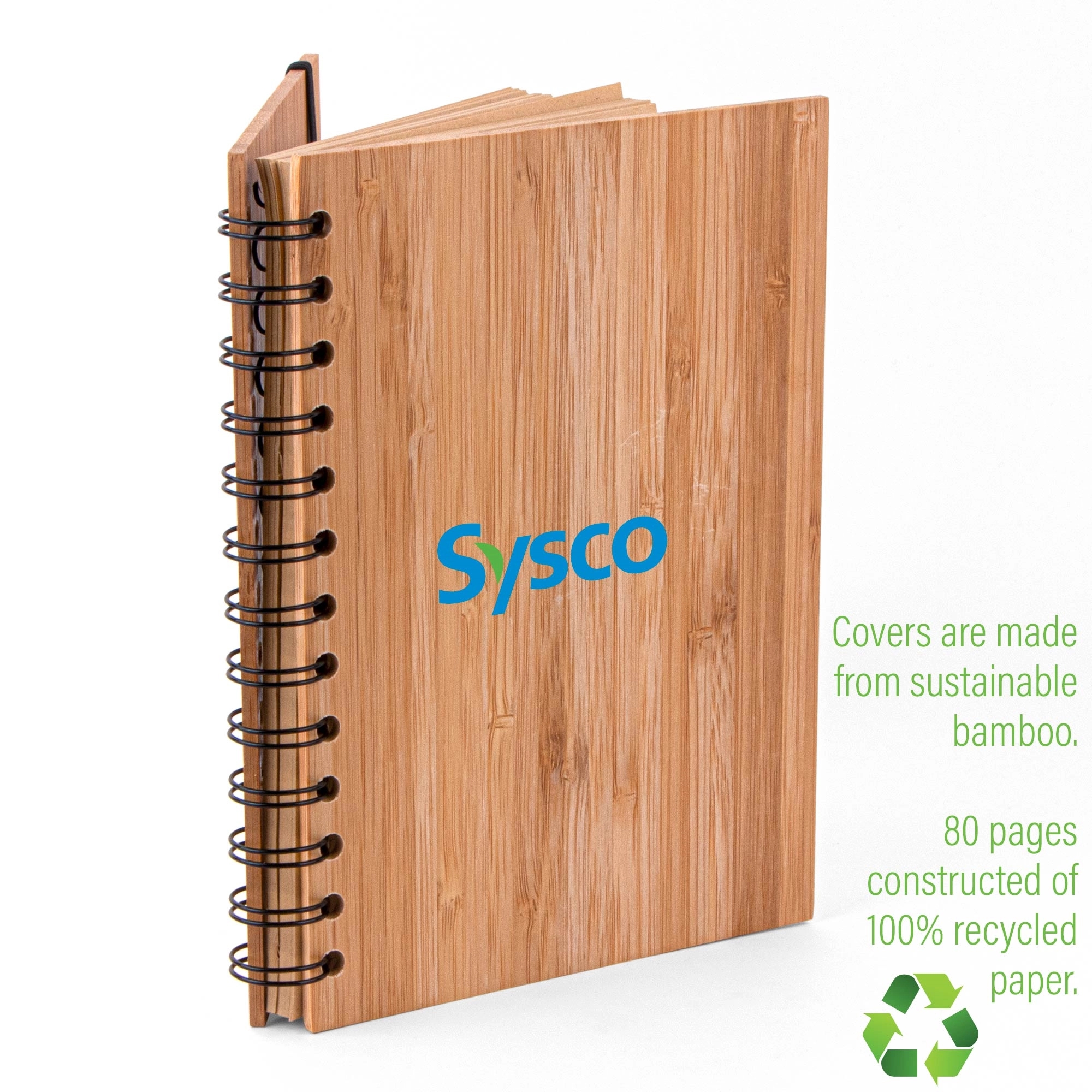 EverGreen Bamboo Notebook with Recycled Paper 6