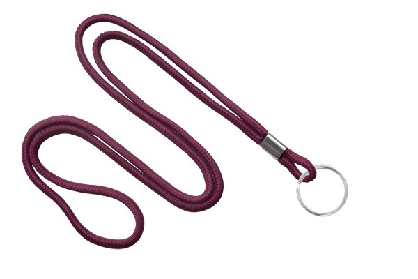 1/8" Blank Round Braid Lanyard (J-Hook) 6