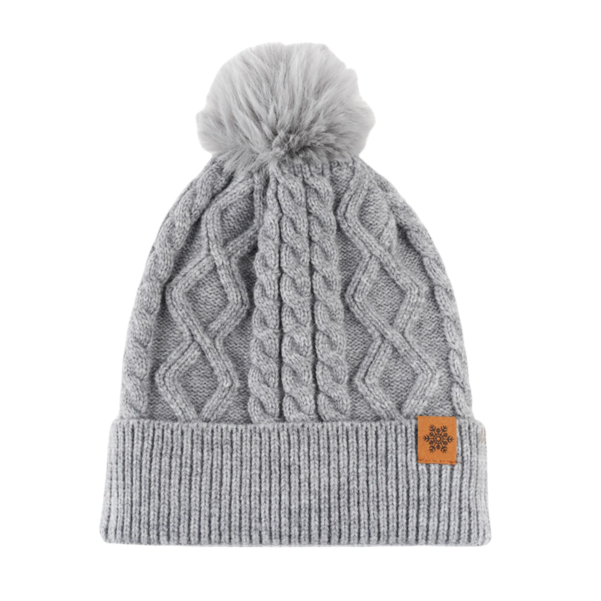 Ladies' Fleece-Lined Knit Hat 1