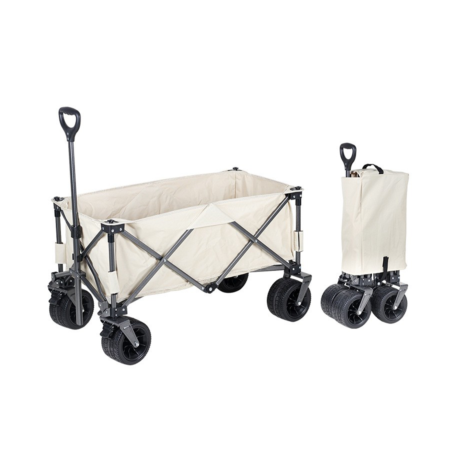 Heavy Duty Outdoor Camping Collapsible Folding Wagon 3