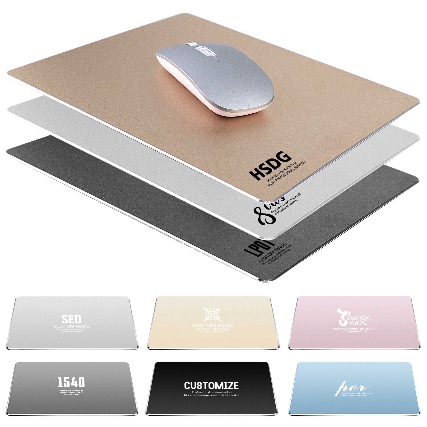 Aluminum Alloy Mouse Pad 1