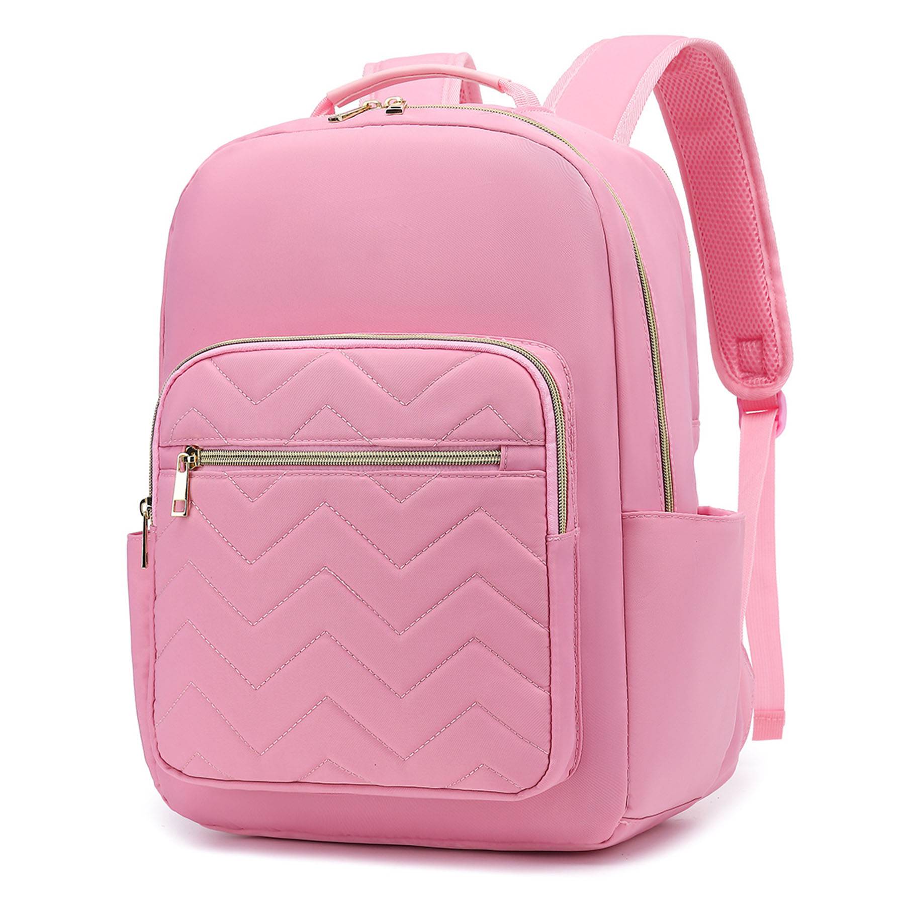 Polyester travel school bag backpack 8