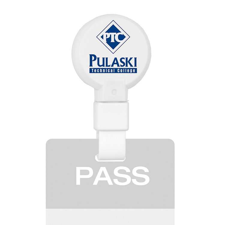 PVC FREE RECYCLED PLASTIC BADGE REEL W/SWIVEL ALLIGATOR CLIP (Patent US 11,974,638 B1) 15