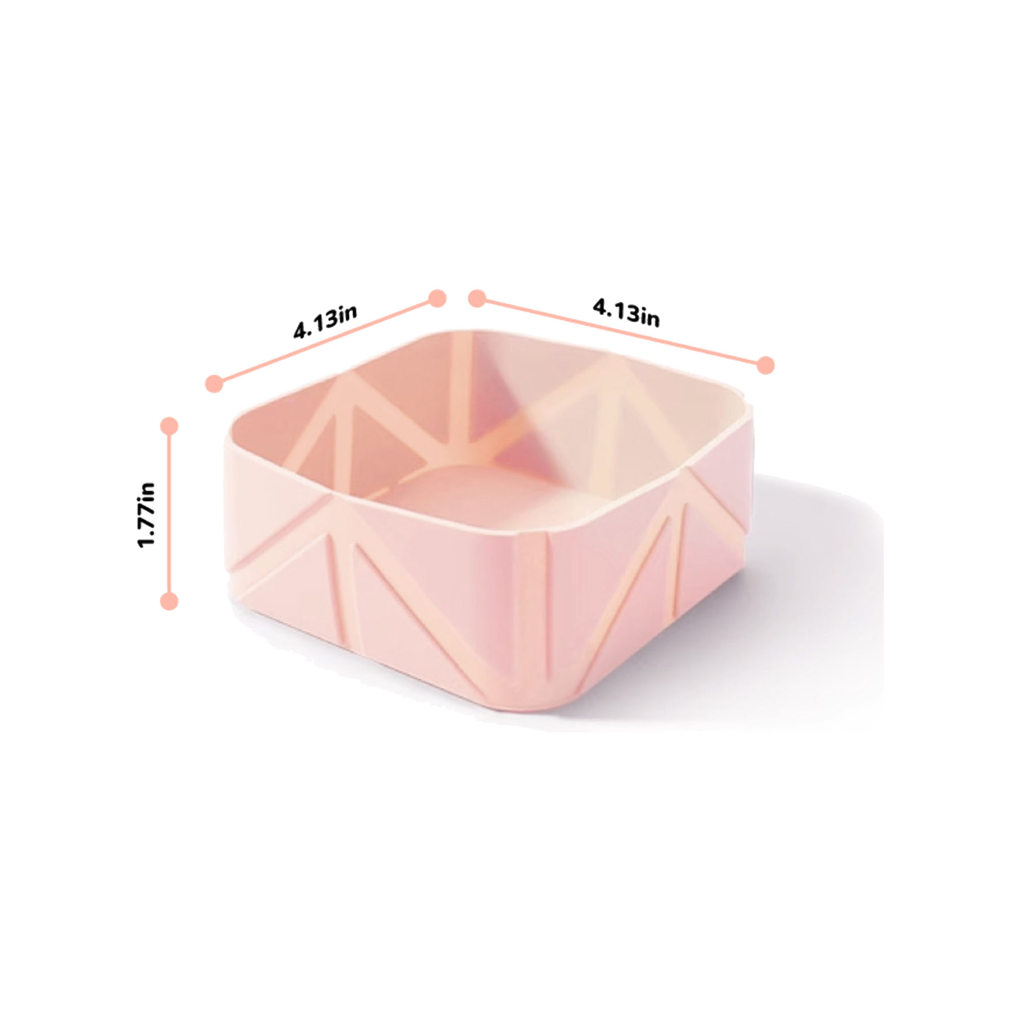 MOQ200 Pet Travel Companion Silicone Bowl 2