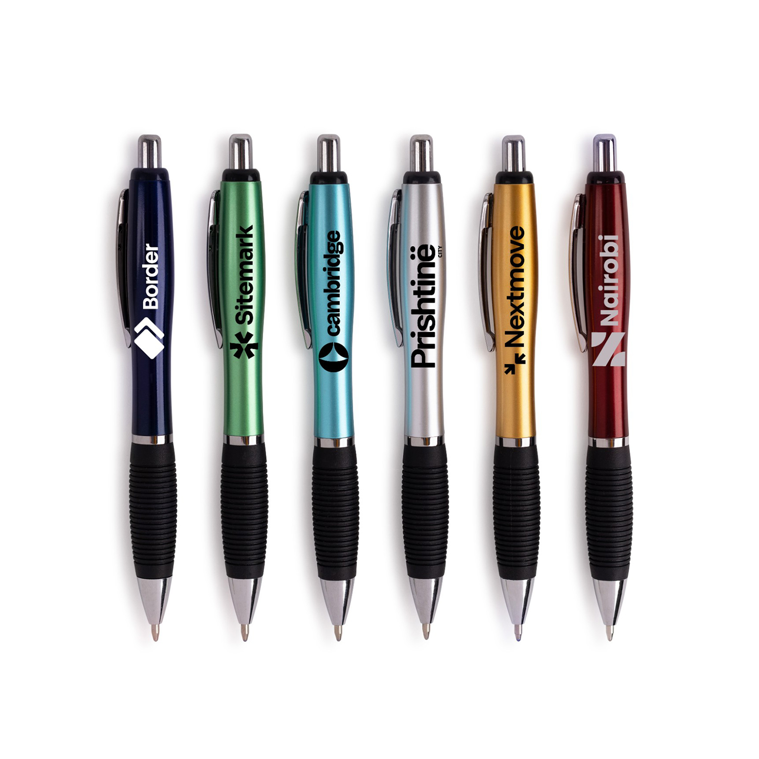 El-Gripper Click Pen - Silver Accents 6