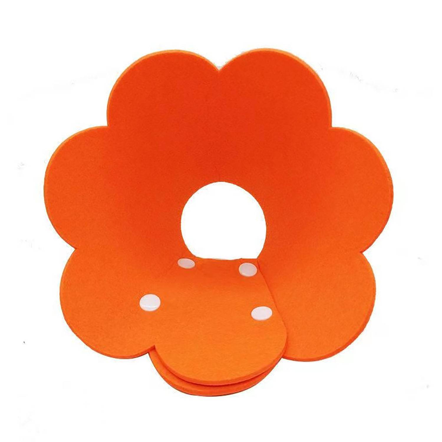 Flower L size Shaped Adjustable Pet Elizabeth Collar 4